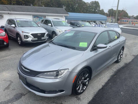 2015 Chrysler 200 for sale at U FIRST AUTO SALES LLC in East Wareham MA