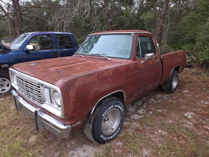 1977 Dodge D100 Pickup for sale at Classic Car Deals in Cadillac MI