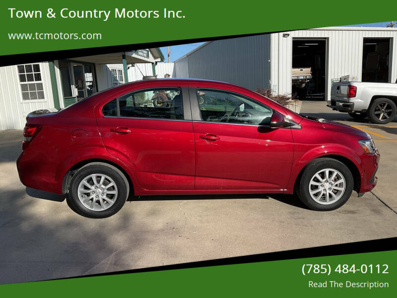 2020 Chevrolet Sonic for sale at Town & Country Motors Inc. in Meriden KS