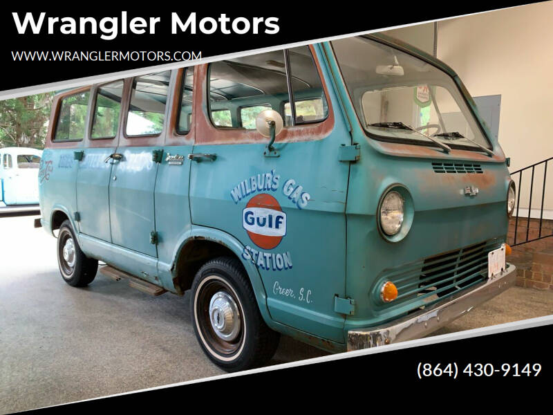 1965 Chevy G10 for sale at Wrangler Motors in Spartanburg SC