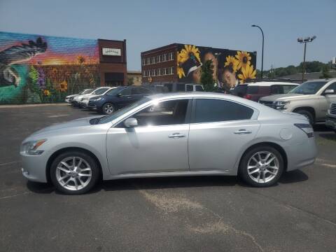2013 Nissan Maxima for sale at RIVERSIDE AUTO SALES in Sioux City IA