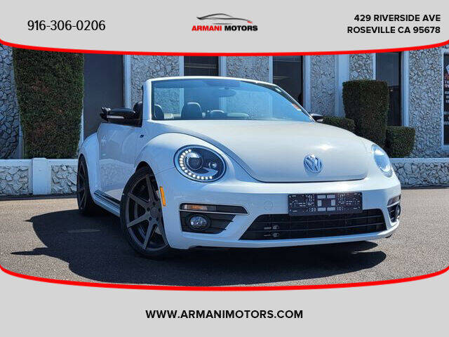 2015 Volkswagen Beetle Convertible for sale at Armani Motors in Roseville CA