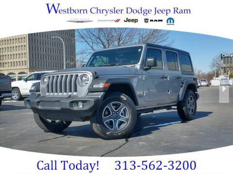 2020 Jeep Wrangler Unlimited for sale at WESTBORN CHRYSLER DODGE JEEP RAM in Dearborn MI