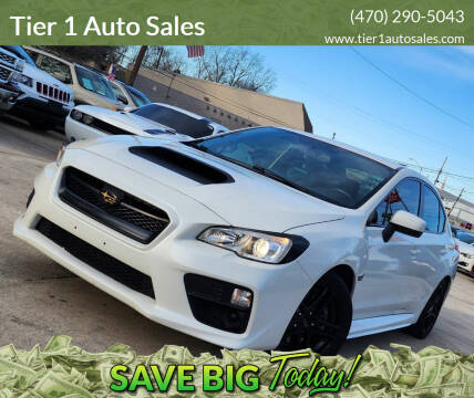 2016 Subaru WRX for sale at Tier 1 Auto Sales in Gainesville GA