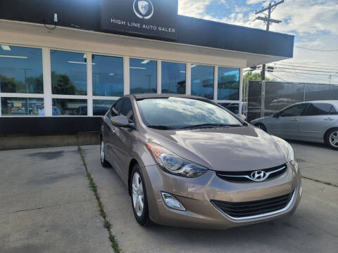 2013 Hyundai Elantra for sale at High Line Auto Sales in Salt Lake City UT