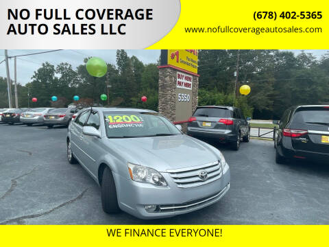 2007 Toyota Avalon for sale at NO FULL COVERAGE AUTO SALES LLC in Austell GA