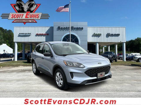 2022 Ford Escape for sale at SCOTT EVANS CHRYSLER DODGE in Carrollton GA