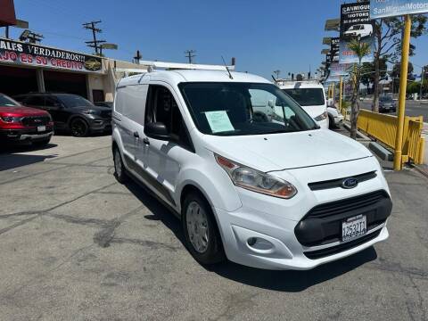 2014 Ford Transit Connect for sale at Sanmiguel Motors in South Gate CA