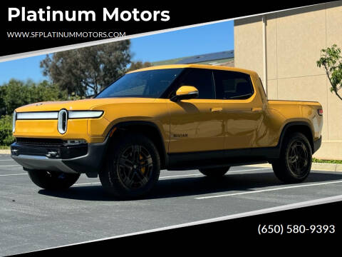 2022 Rivian R1T for sale at Platinum Motors in San Bruno CA