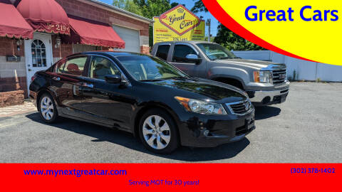 2009 Honda Accord for sale at Great Cars in Middletown DE