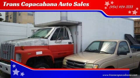 1993 GMC C6500 for sale at TransCopacabana.Com in Hollywood FL