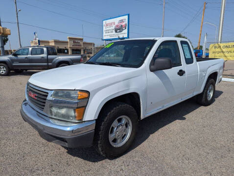 2008 GMC Canyon for sale at AUGE'S SALES AND SERVICE in Belen NM