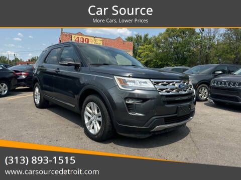 2018 Ford Explorer for sale at Car Source in Detroit MI