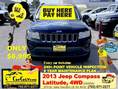 2013 Jeep Compass for sale at The Car Company - Buy Here Pay Here in Las Vegas NV