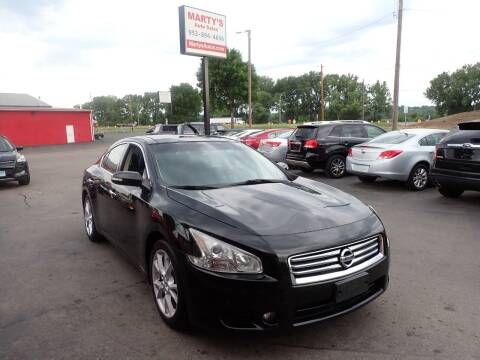 2014 Nissan Maxima for sale at Marty's Auto Sales in Savage MN