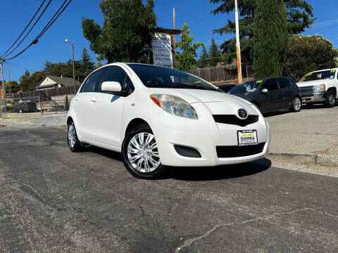 2010 Toyota Yaris for sale at Sierra Auto Sales Inc in Auburn CA