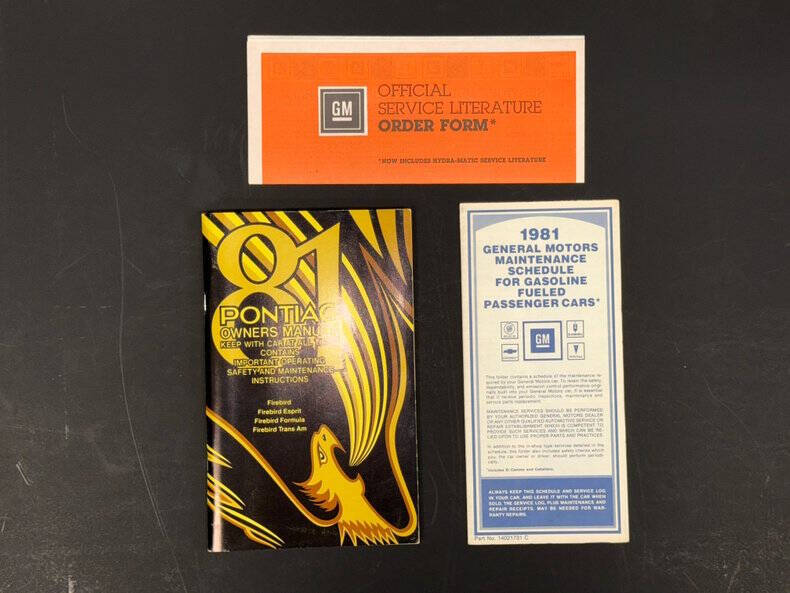 1981 Pontiac Firebird Trans Am