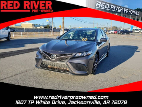 2021 Toyota Camry for sale at RED RIVER DODGE - Red River Pre-owned 2 in Jacksonville AR