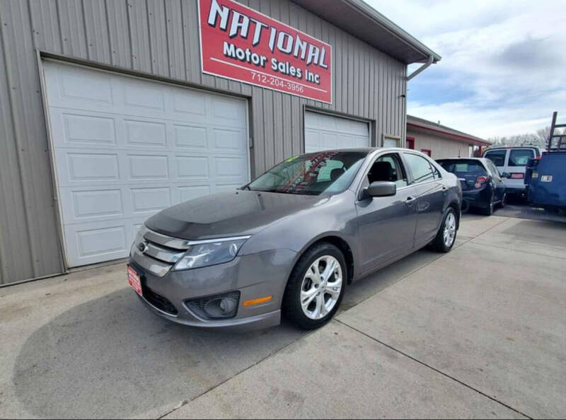 2012 Ford Fusion for sale at National Motor Sales Inc in South Sioux City NE