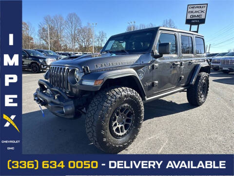 2022 Jeep Wrangler Unlimited for sale at Impex Chevrolet GMC in Reidsville NC