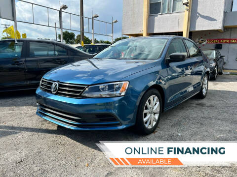 2015 Volkswagen Jetta for sale at Global Auto Sales USA in Miami FL