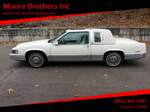 1989 Cadillac DeVille for sale at Moore Brothers Inc in Portland CT