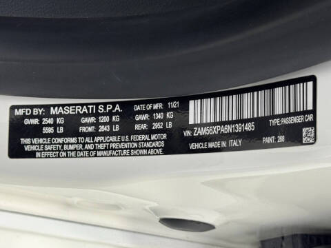 2022 Maserati Quattroporte GT