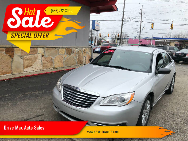 2012 Chrysler 200 for sale at Drive Max Auto Sales in Warren MI