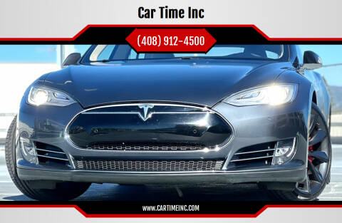 2014 Tesla Model S for sale at Car Time Inc in San Jose CA