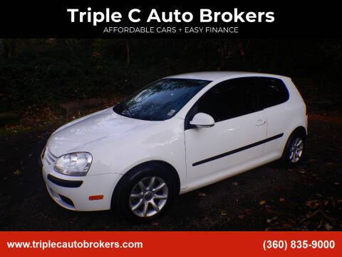 2008 Volkswagen Rabbit for sale at Triple C Auto Brokers in Washougal WA