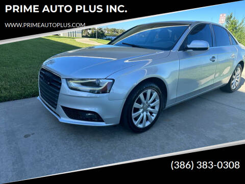 2013 Audi A4 for sale at PRIME AUTO PLUS INC. in Daytona Beach FL