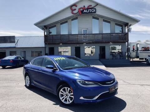 2015 Chrysler 200 for sale at Epic Auto in Idaho Falls ID