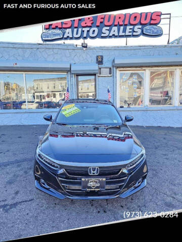 2022 Honda Accord for sale at FAST AND FURIOUS AUTO SALES in Newark NJ