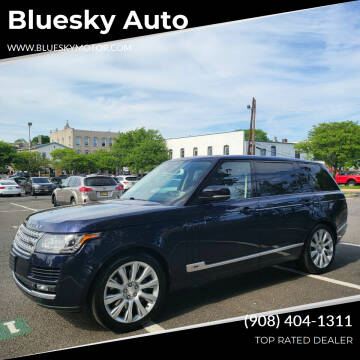 2014 Land Rover Range Rover for sale at Bluesky Auto in Bound Brook NJ