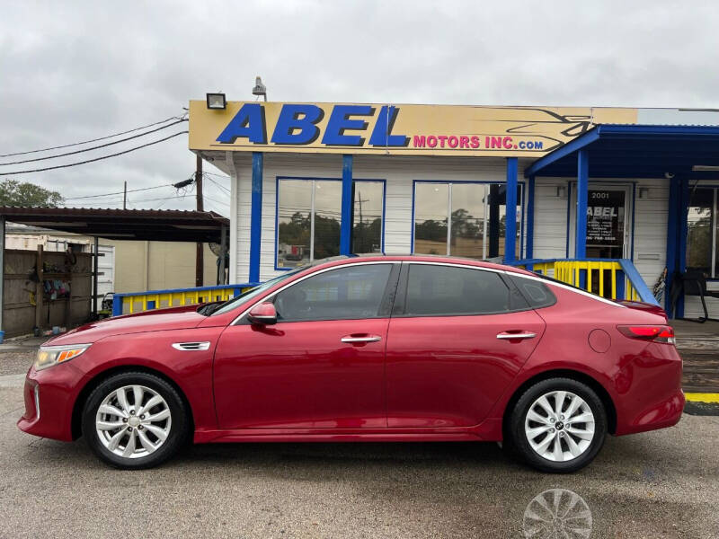2018 Kia Optima for sale at Abel Motors, Inc. in Conroe TX