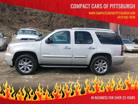 2007 GMC Yukon for sale at Compact Cars of Pittsburgh in Pittsburgh PA