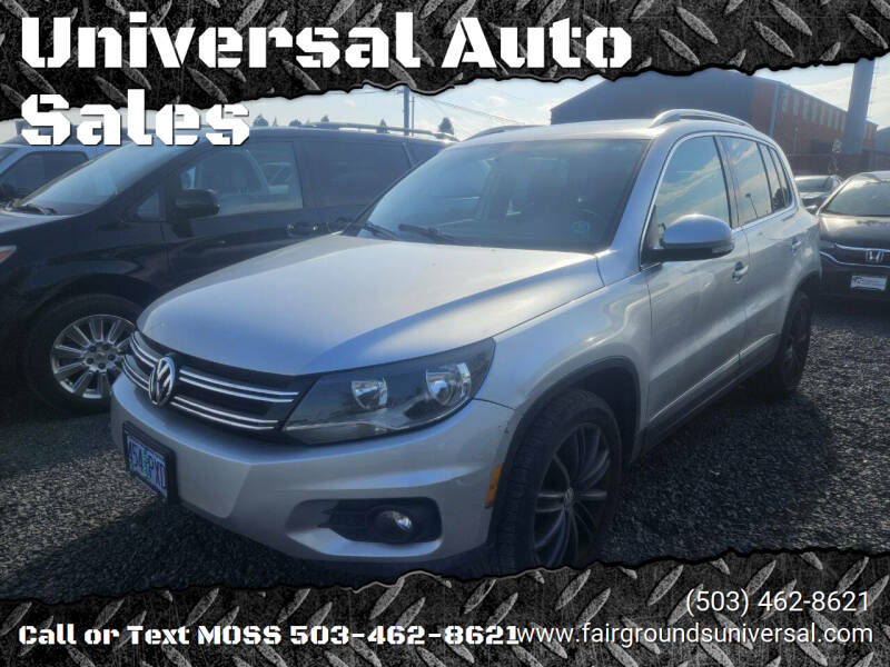 Used 2014 Volkswagen Tiguan SEL with VIN WVGBV3AX0EW609192 for sale in Salem, OR