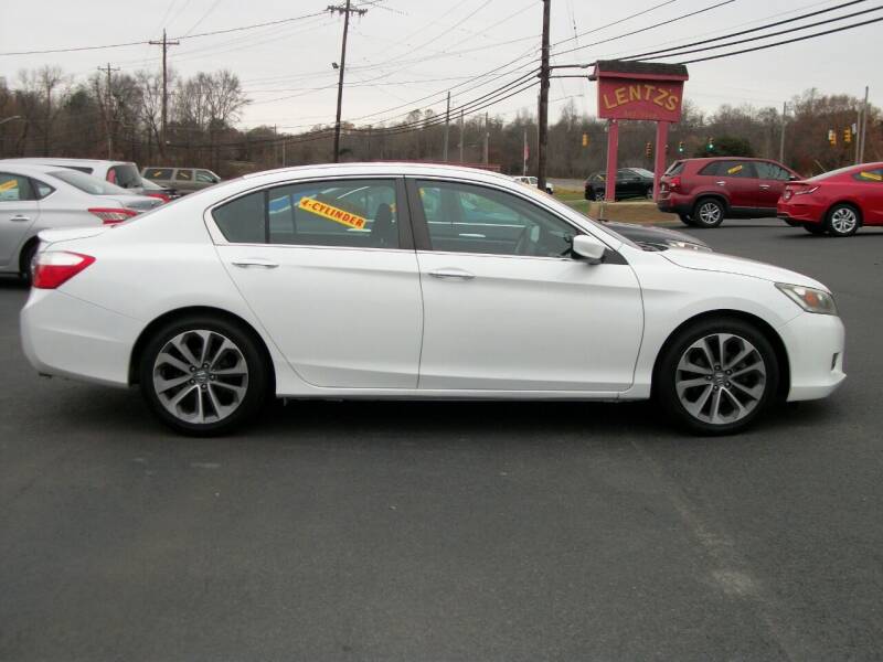 2014 Honda Accord for sale at Lentz's Auto Sales in Albemarle NC
