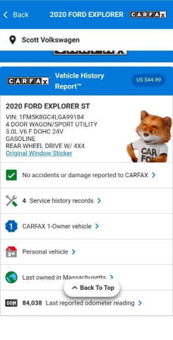 2020 Ford Explorer ST