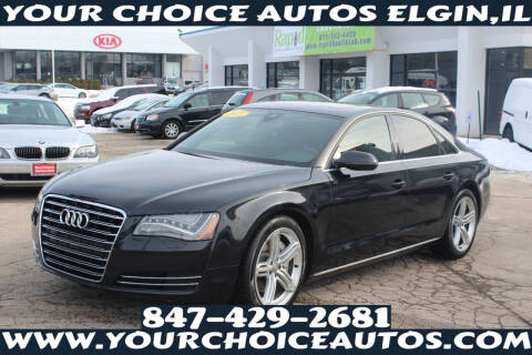 2013 Audi A8 for sale at Your Choice Autos - Elgin in Elgin IL