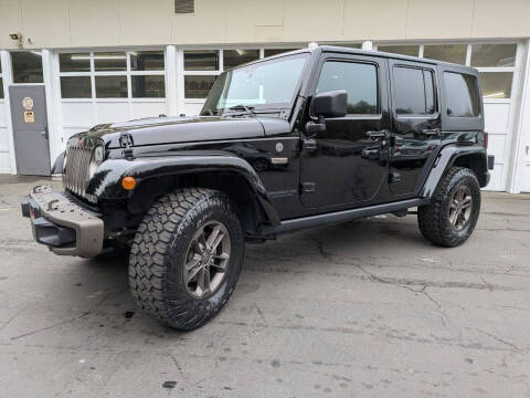 2017 Jeep Wrangler Unlimited for sale at Legacy Auto Sales LLC in Seattle WA