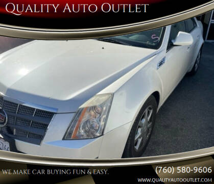 2009 Cadillac CTS for sale at Quality Auto Outlet in Vista CA