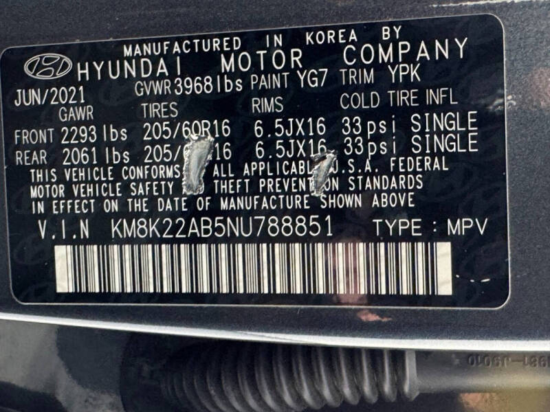 2022 Hyundai Kona SE