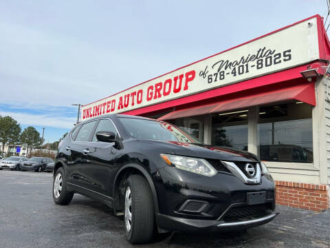 2015 Nissan Rogue for sale at Unlimited Auto Group of Marietta in Marietta GA