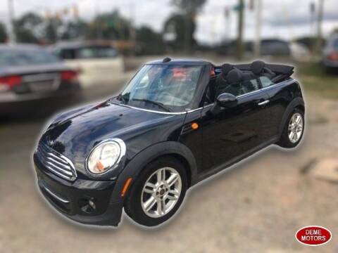 2014 MINI Convertible for sale at Deme Motors in Raleigh NC