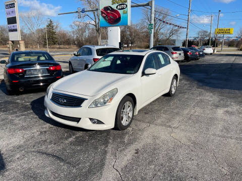 2013 Infiniti G37 Sedan for sale at Shines Auto LLC in Sandusky OH