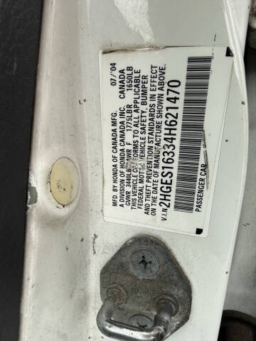 2004 Honda Civic Value Package