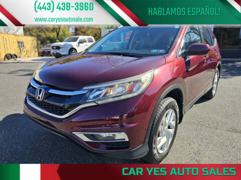 2015 Honda CR-V for sale at Car Yes Auto Sales in Baltimore MD