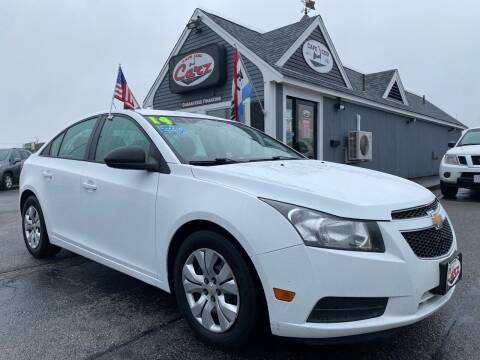 2014 Chevrolet Cruze for sale at Cape Cod Carz in Hyannis MA