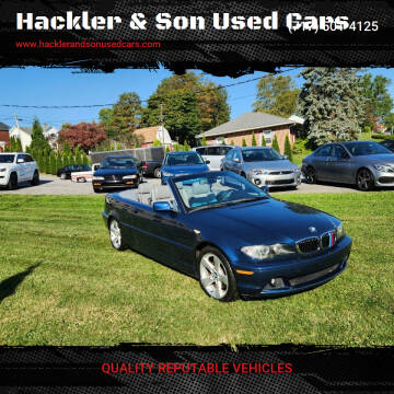 2005 BMW 3 Series for sale at Hackler & Son Used Cars in Red Lion PA